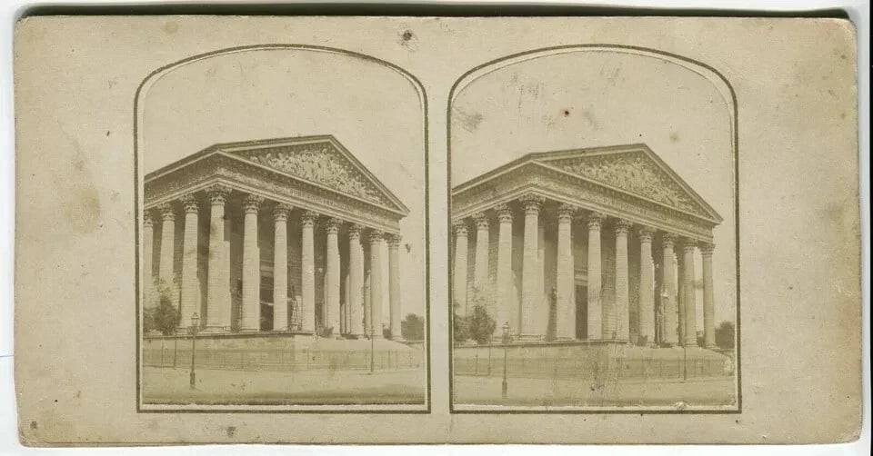 Vintage Stereoview - Paris Views, Albumen c. 1860 x18 - 12