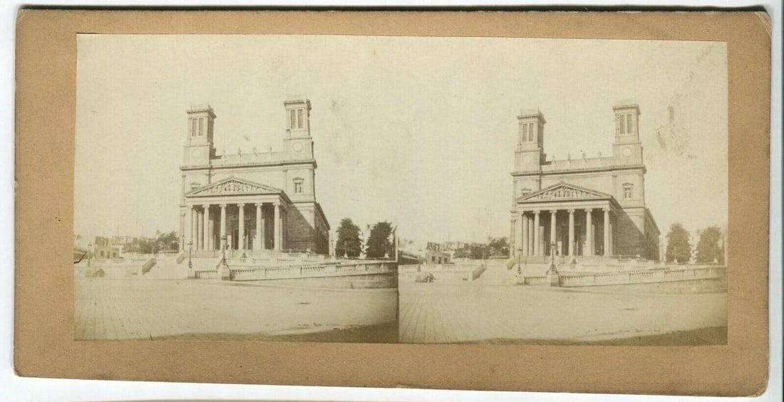 Vintage Stereoview - Paris Views, Albumen c. 1860 x18 - 4