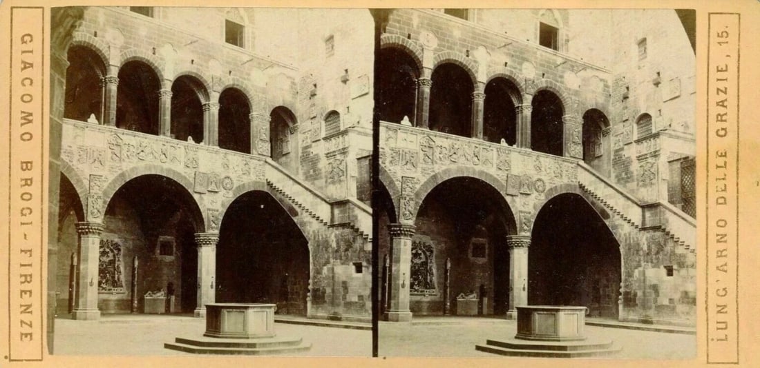 Stereoview - Giacomo BROGI - Florence Views c. 1870 Vintage x11 - 10