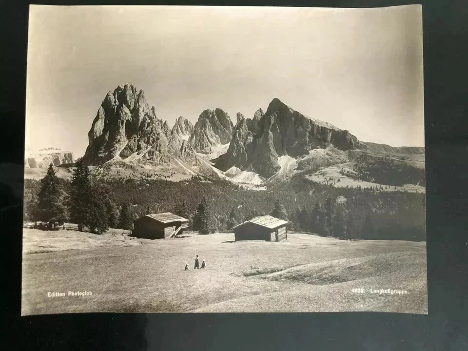 Vintage Photographs Alpes, Mountain Landscape x18 - 11