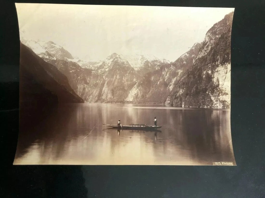 Vintage Photographs Alpes, Mountain Landscape x18 - 14