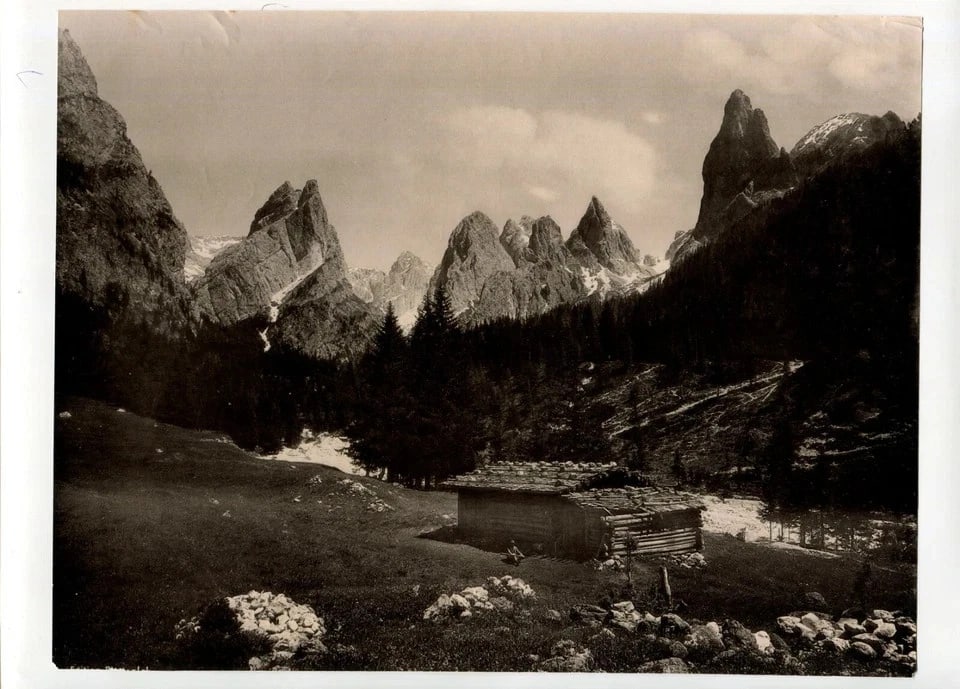 Vintage Photographs Alpes, Mountain Landscape x18 - 7