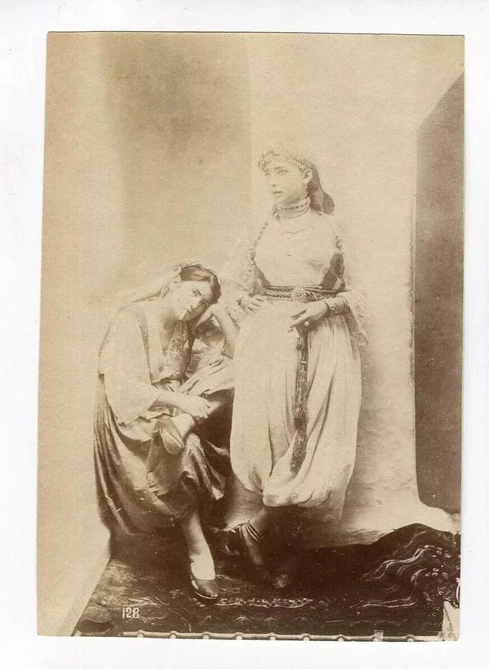 Antique Original Photographs People, Portrait, Orientalist 19th century x3 - 4