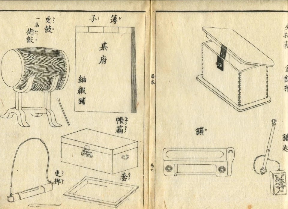 Antique Japanese Woodblock Print – Japan Designs – Edo Period x10 - 10
