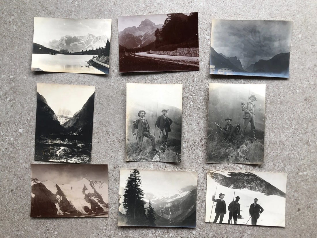 Mountain Landscape 1902 - Vintage Photographs Lot x20 - 2