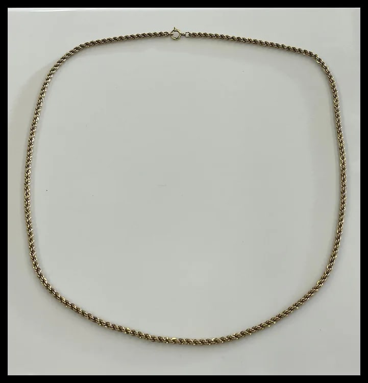 Vintage Rope Chain Necklace - 3