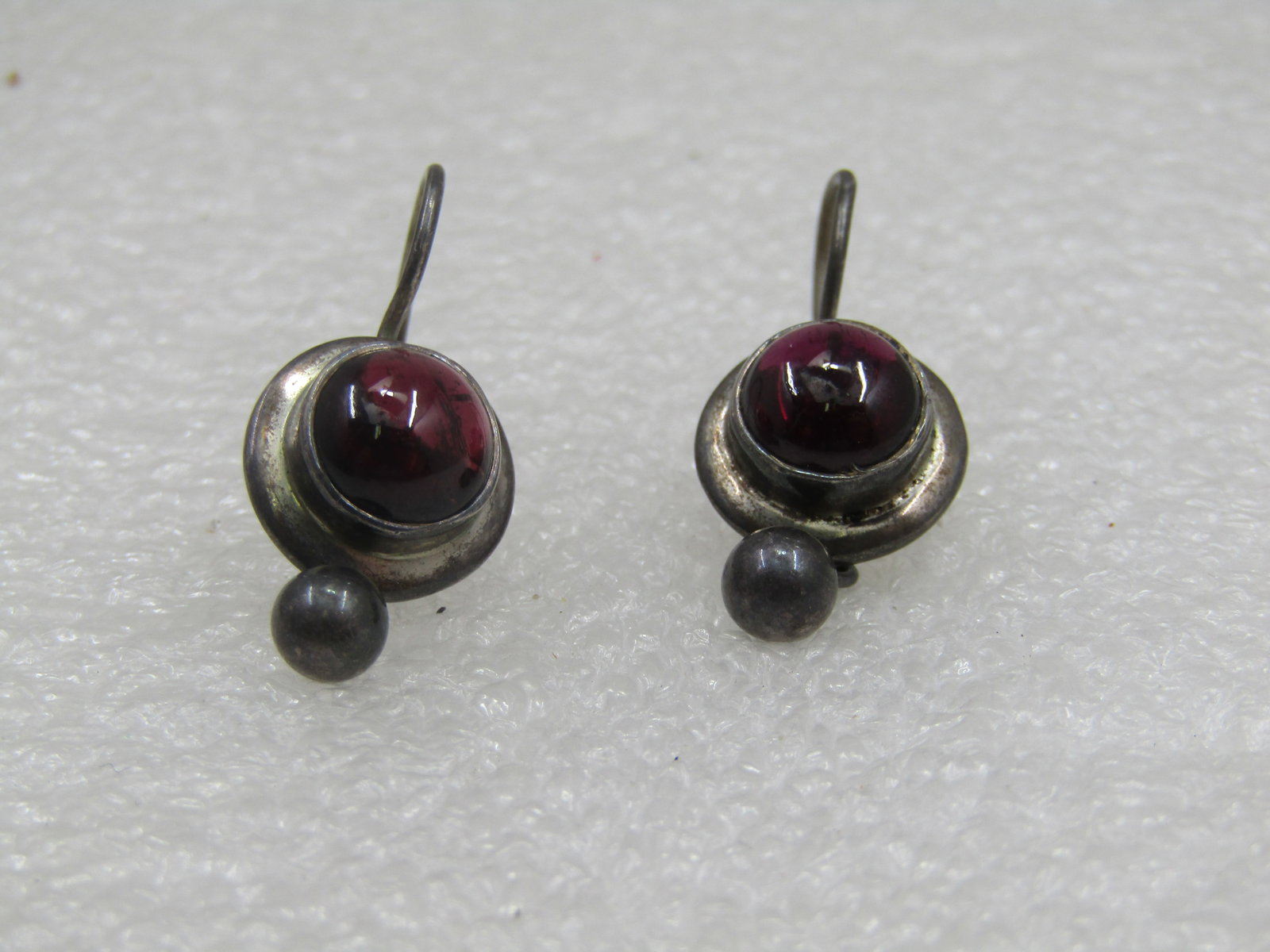 Vintage Silpada Sterling Amethyst Drop Earrings, Pierced, Retired - 4