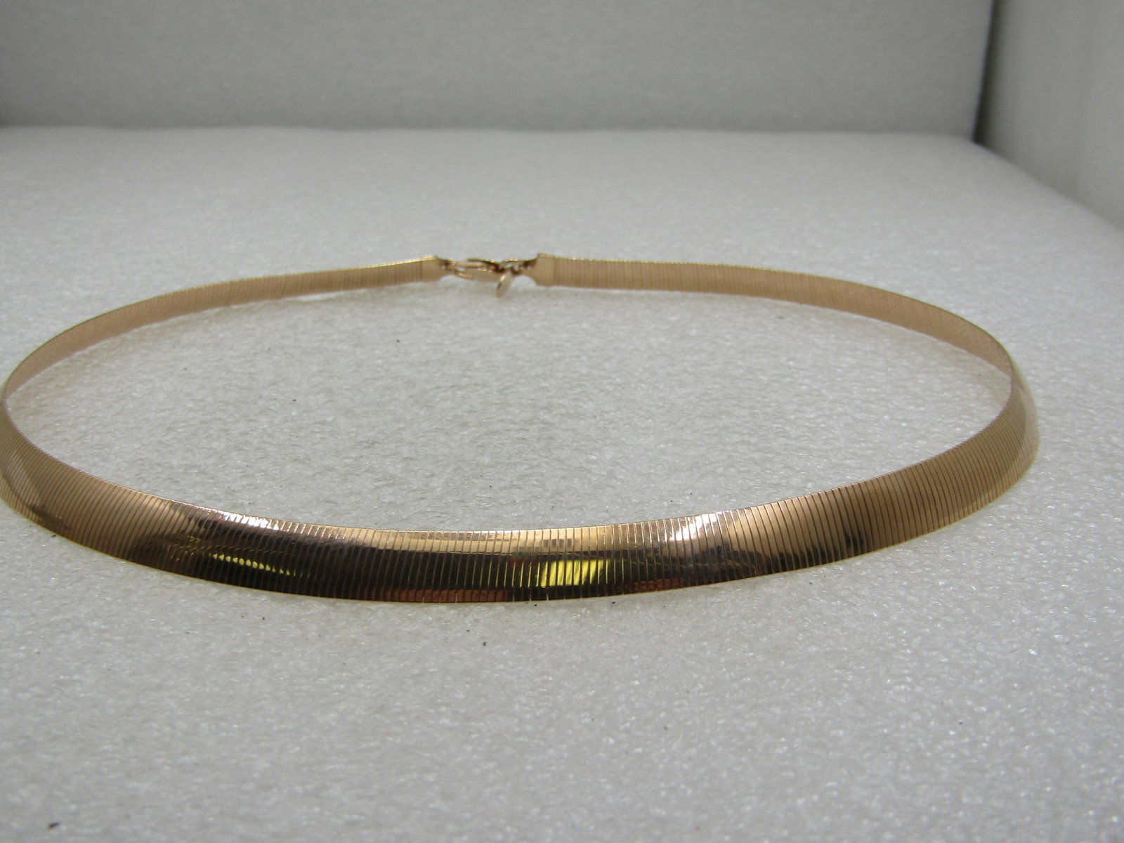 Dyadema Bronze Omega Two-Side Necklace, 17" - 5