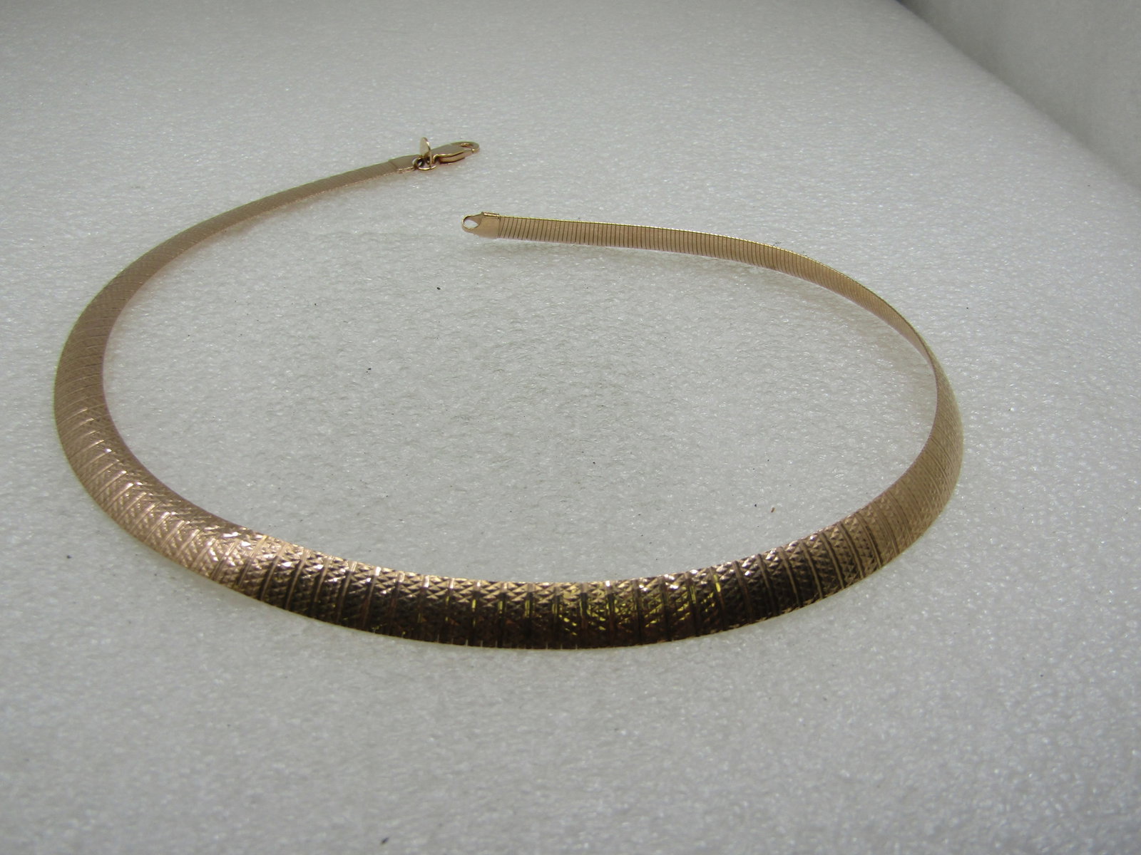 Dyadema Bronze Omega Two-Side Necklace, 17" - 8