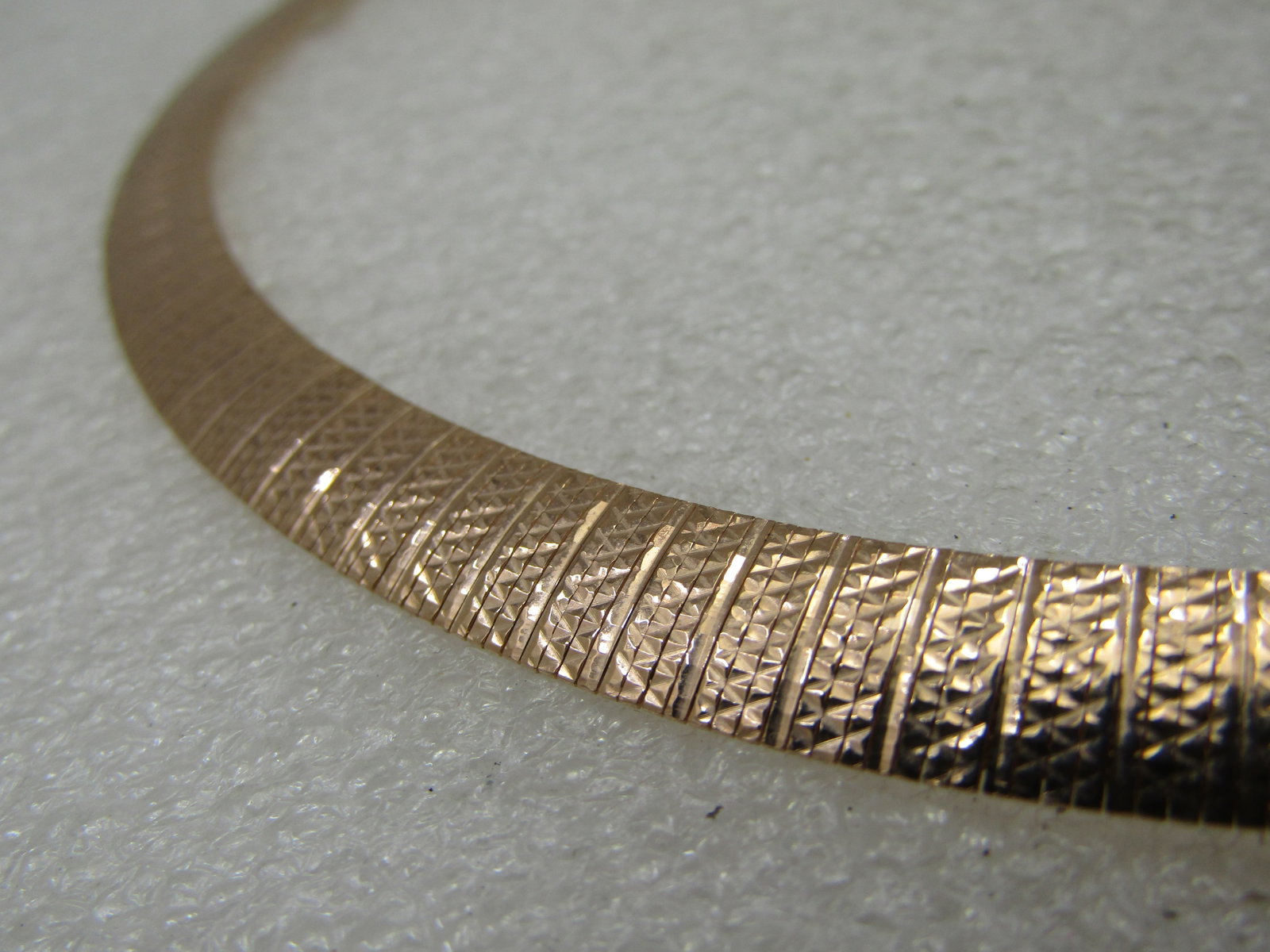 Dyadema Bronze Omega Two-Side Necklace, 17" - 9