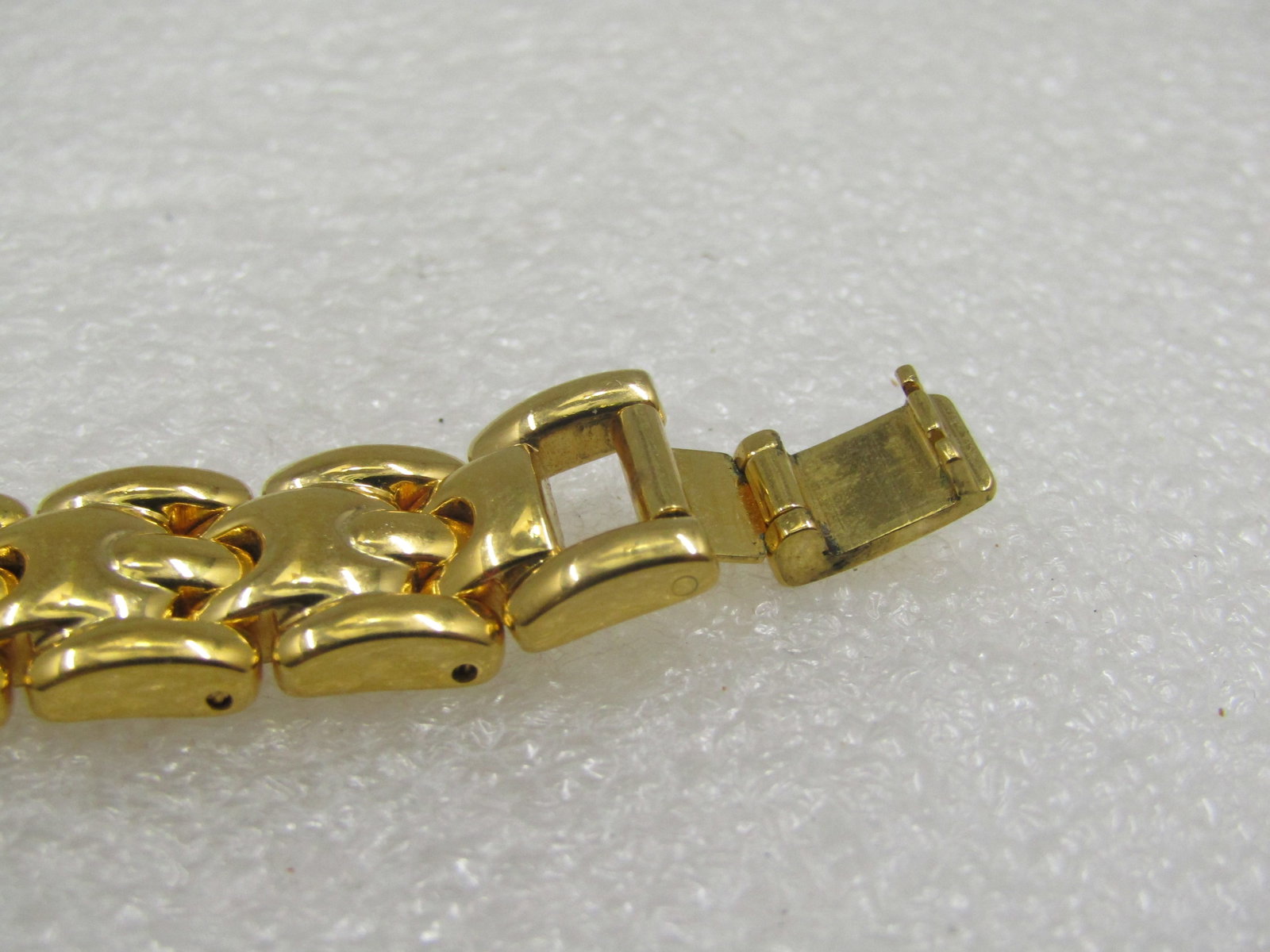 Vintage Gold Tone Ladies Watch Signed Seiko, 7", 12.5M Woven Link - 3
