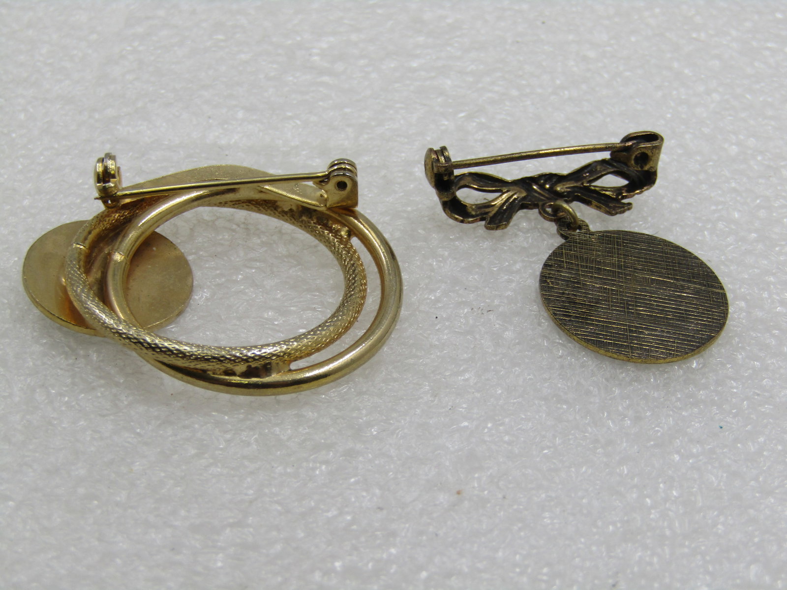 Vintage Pair Taurus Zodiac Brooches, 1960's-1970's - 6