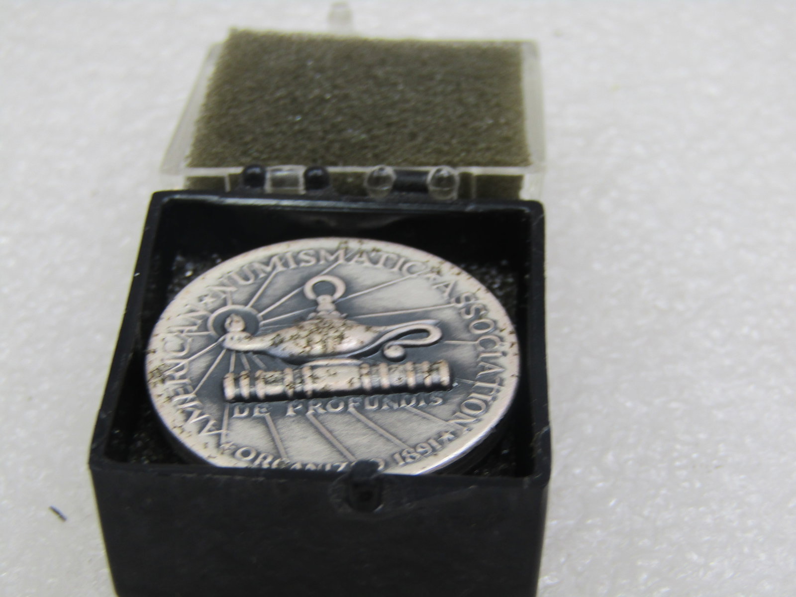 .999 Silver 25 Year Membership American Numismadic Association Coin, 1999 - 6