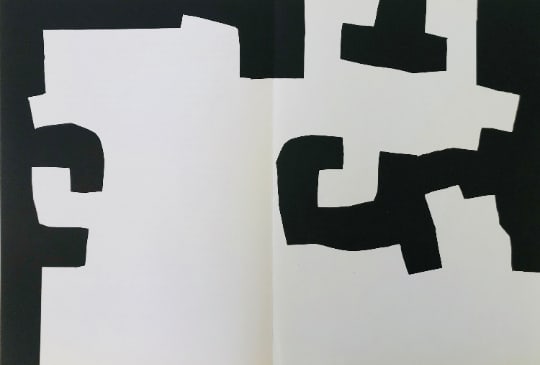 1973 Chillida Original Lithograph DM02204d Derriere le Miroir: Title: 1973 Chillida Original Lithograph DM02204d Derriere le Miroir Description: Artist: Eduardo Chillida Country: Spain Title: Untitled - DM02204d Medium: Original Lithograph Marks: Not signed, not 