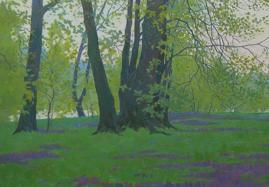 Oil painting April spring mood Valery Savenets - 3