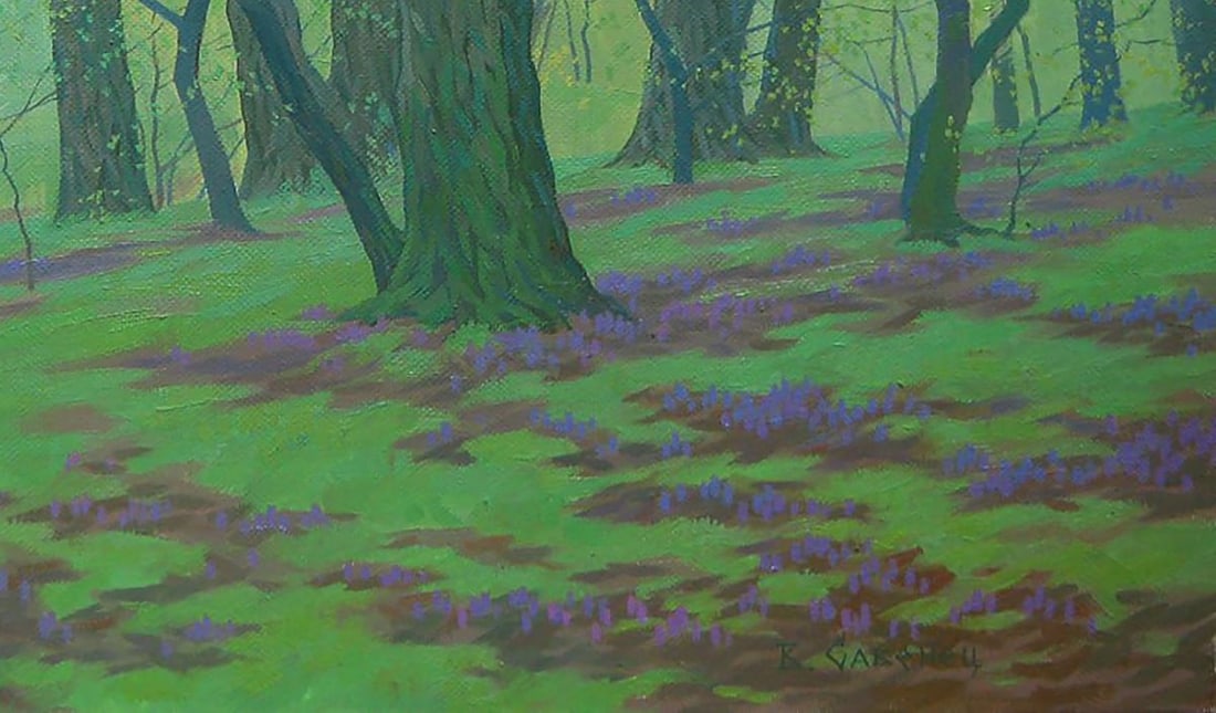Oil painting Spring thickets Valery Savenets - 2