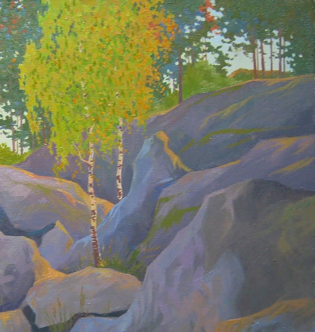 Oil painting Among the stones Valery Savenets - 5