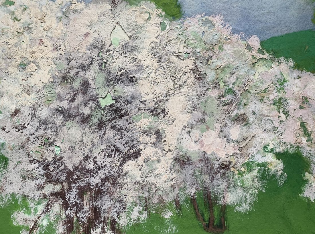 Oil painting Flowers in the thicket of the forest Ivan Tsyupka - 6