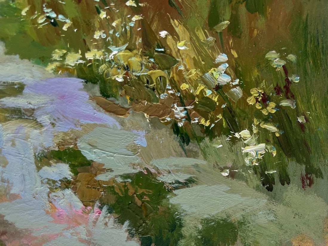 Oil painting A walk in the arms of nature Yuriy Suprunchuk - 4
