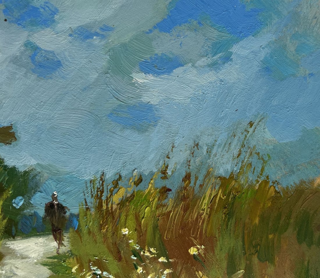 Oil painting A walk in the arms of nature Yuriy Suprunchuk - 5