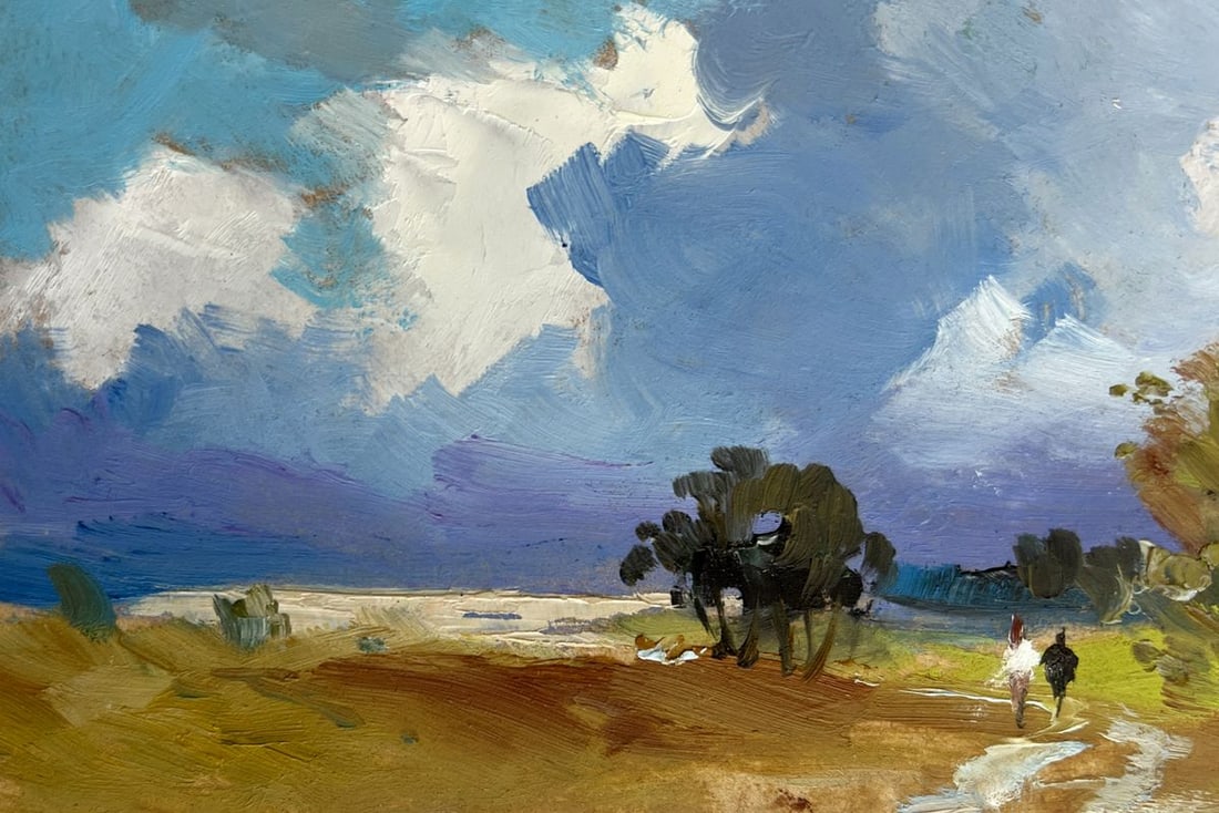 Oil painting Walking through a summer field Yuriy Suprunchuk - 7
