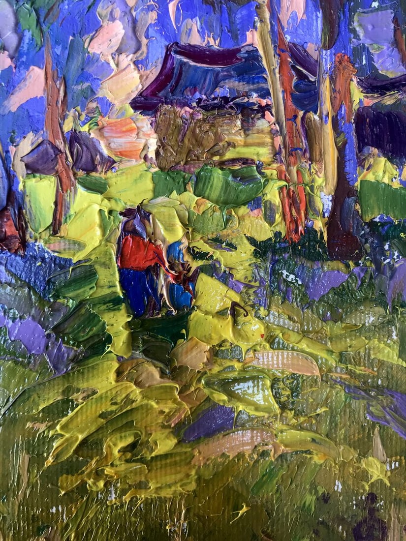 Oil painting Sunny spell Alex Kalenyuk - 11