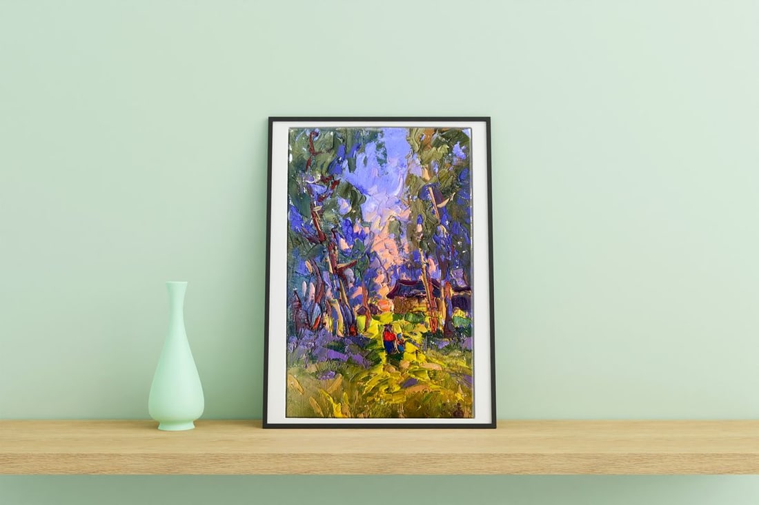 Oil painting Sunny spell Alex Kalenyuk - 3
