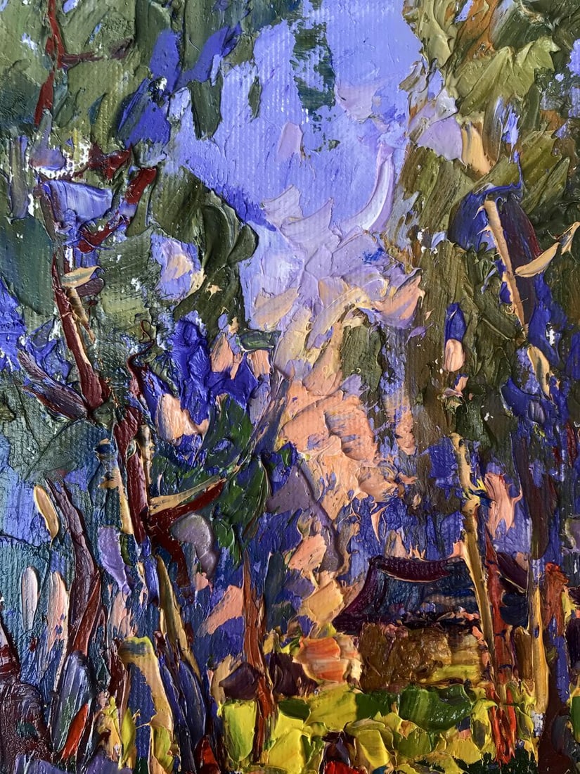 Oil painting Sunny spell Alex Kalenyuk - 4