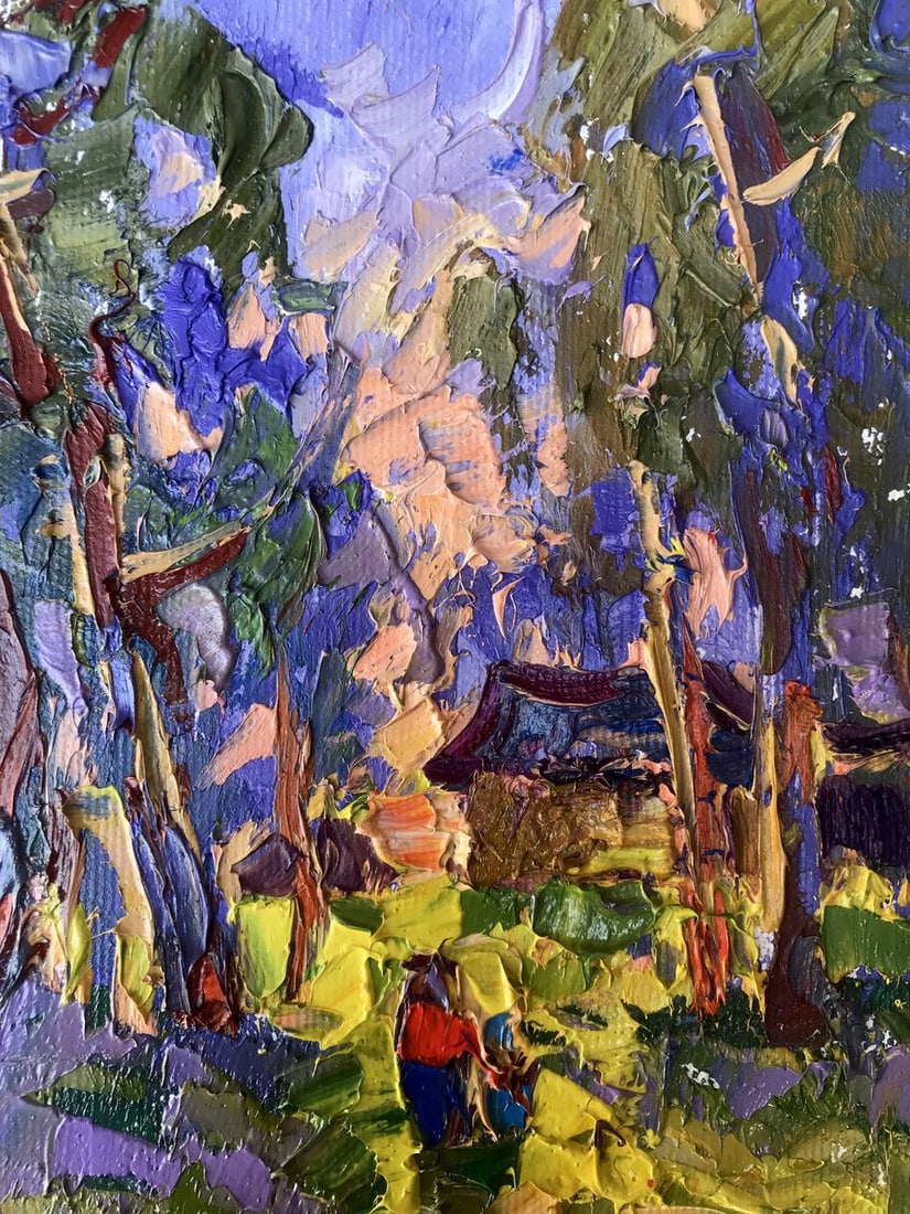 Oil painting Sunny spell Alex Kalenyuk - 7
