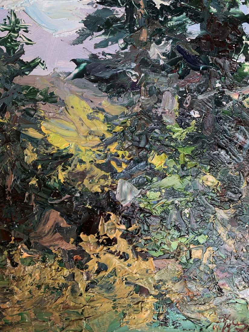 Oil painting A gloomy day Alexander Cherednichenko - 11