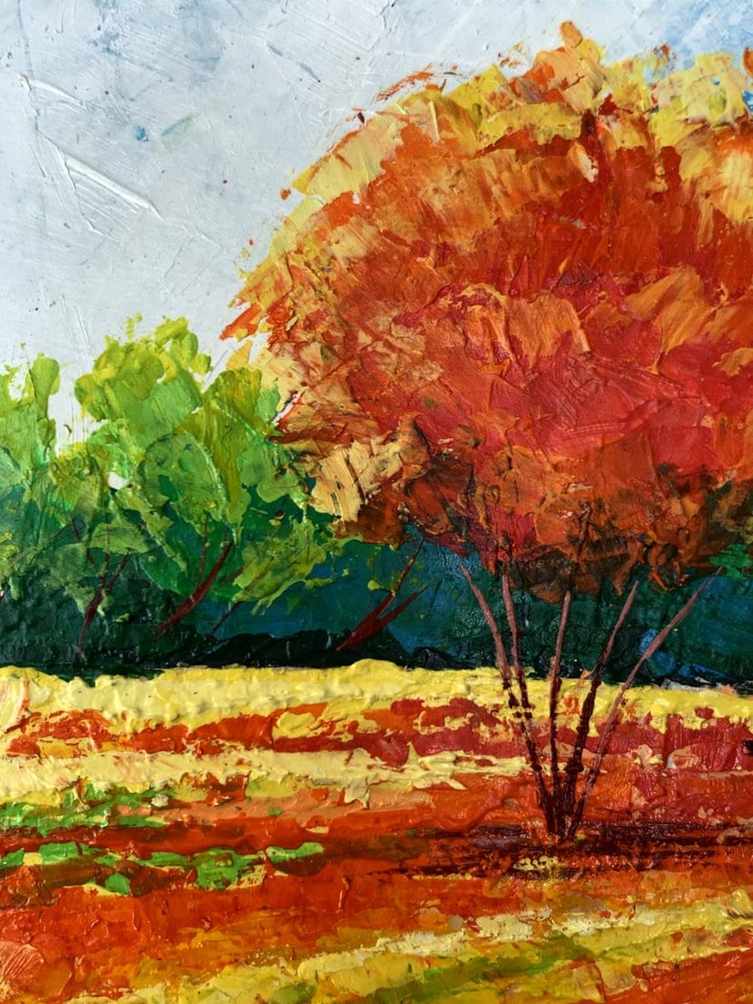 Oil painting Orange tree V. Zadorozhnya - 4