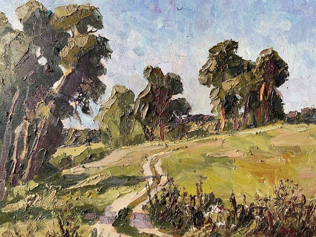 Oil painting Forest beauty Kapotenko Ivan Ivanovich: Title: Oil painting Forest beauty Kapotenko Ivan Ivanovich Description: Gap 13 *** ABOUT THIS PAINTING *** * TITLE: "Forest beauty" * ARTISTS: Kapotenko Ivan Ivanovich * SIZE: 40x50 cm/'15.74x19.68