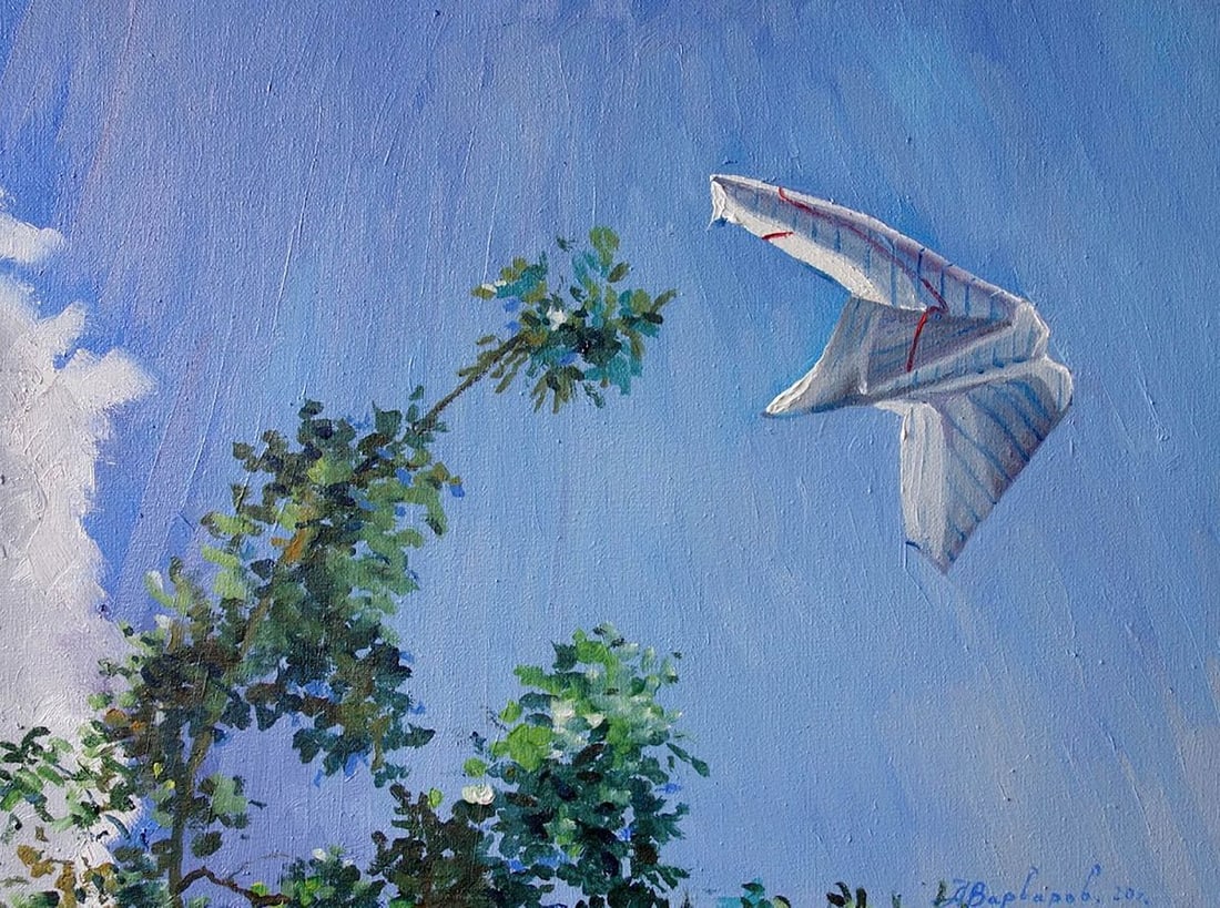 Oil painting Solar Varvarov Anatoly Viktorovich (1 of 5)