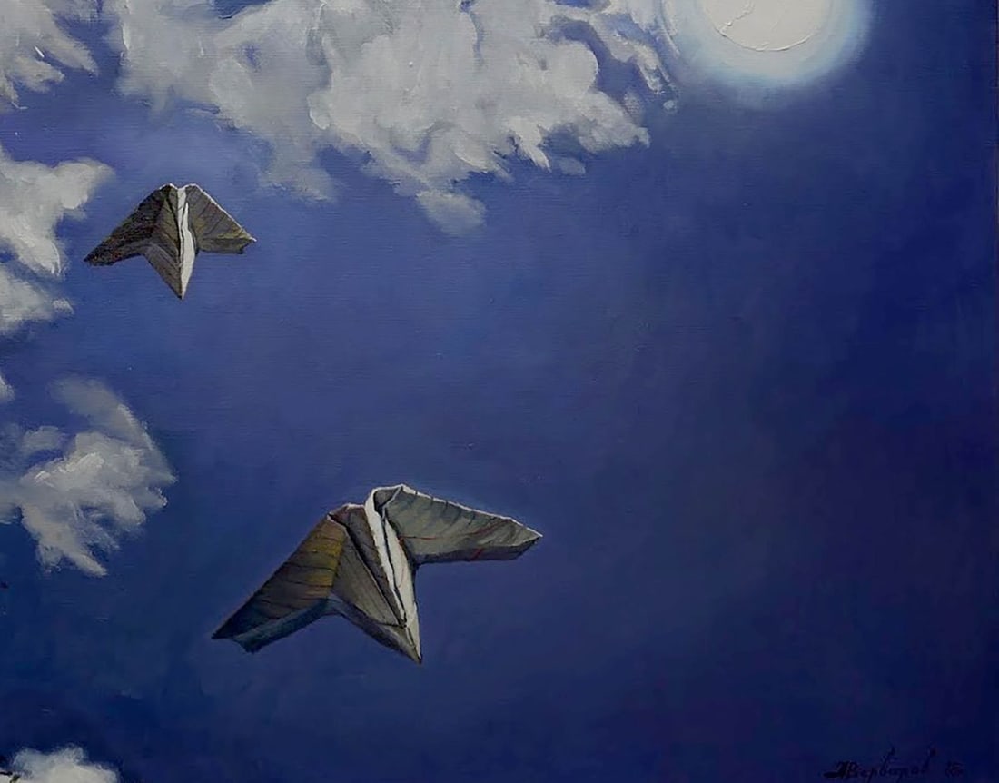 Oil painting Walk under the moon Varvarov Anatoly Viktorovich - 5