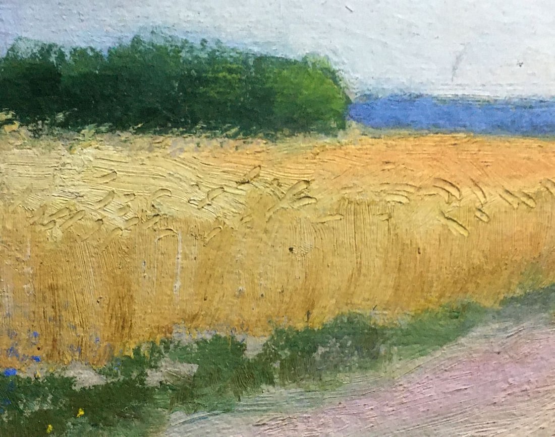 Oil painting Fields Ivan Kirillovich Tsyupka - 5