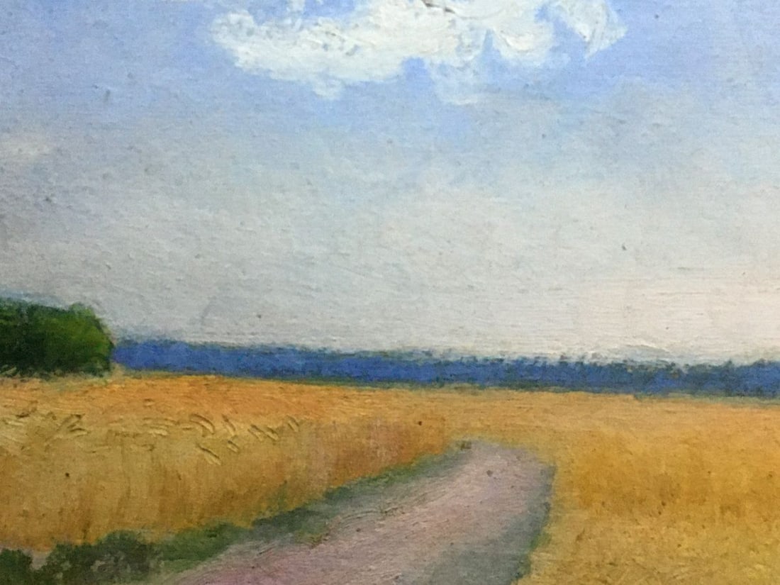 Oil painting Fields Ivan Kirillovich Tsyupka - 8