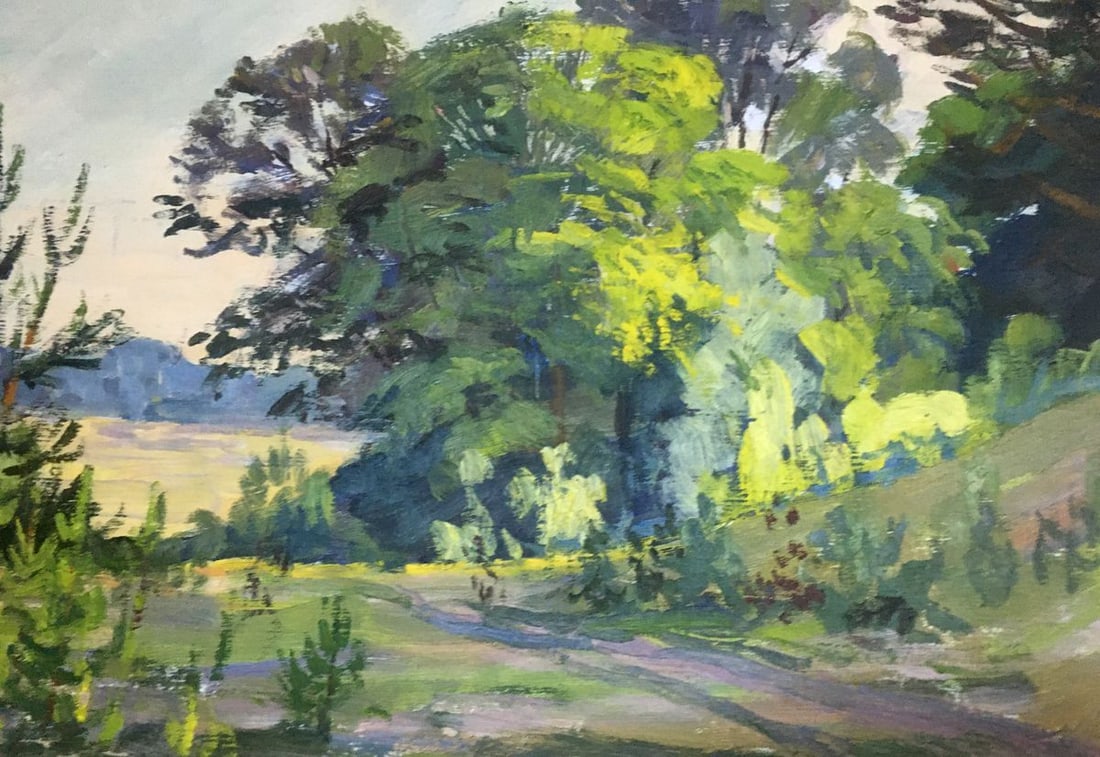 Oil painting Forest Lednev Eduard Dmitrievich - 5