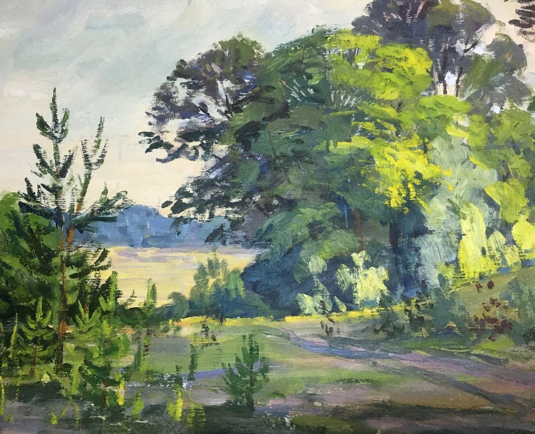 Oil painting Forest Lednev Eduard Dmitrievich - 6
