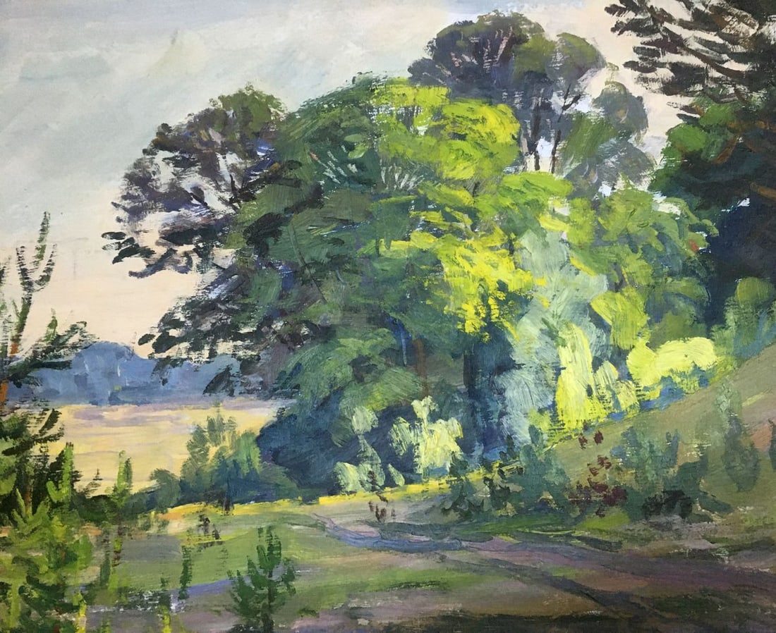 Oil painting Forest Lednev Eduard Dmitrievich - 7