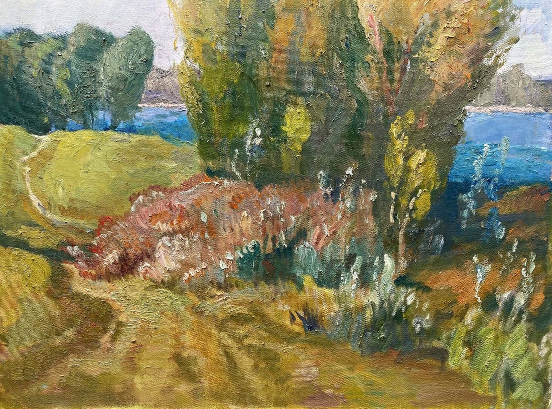 Oil painting Road to the forest Mynka (Minka) Alexander Fedorovich - 3