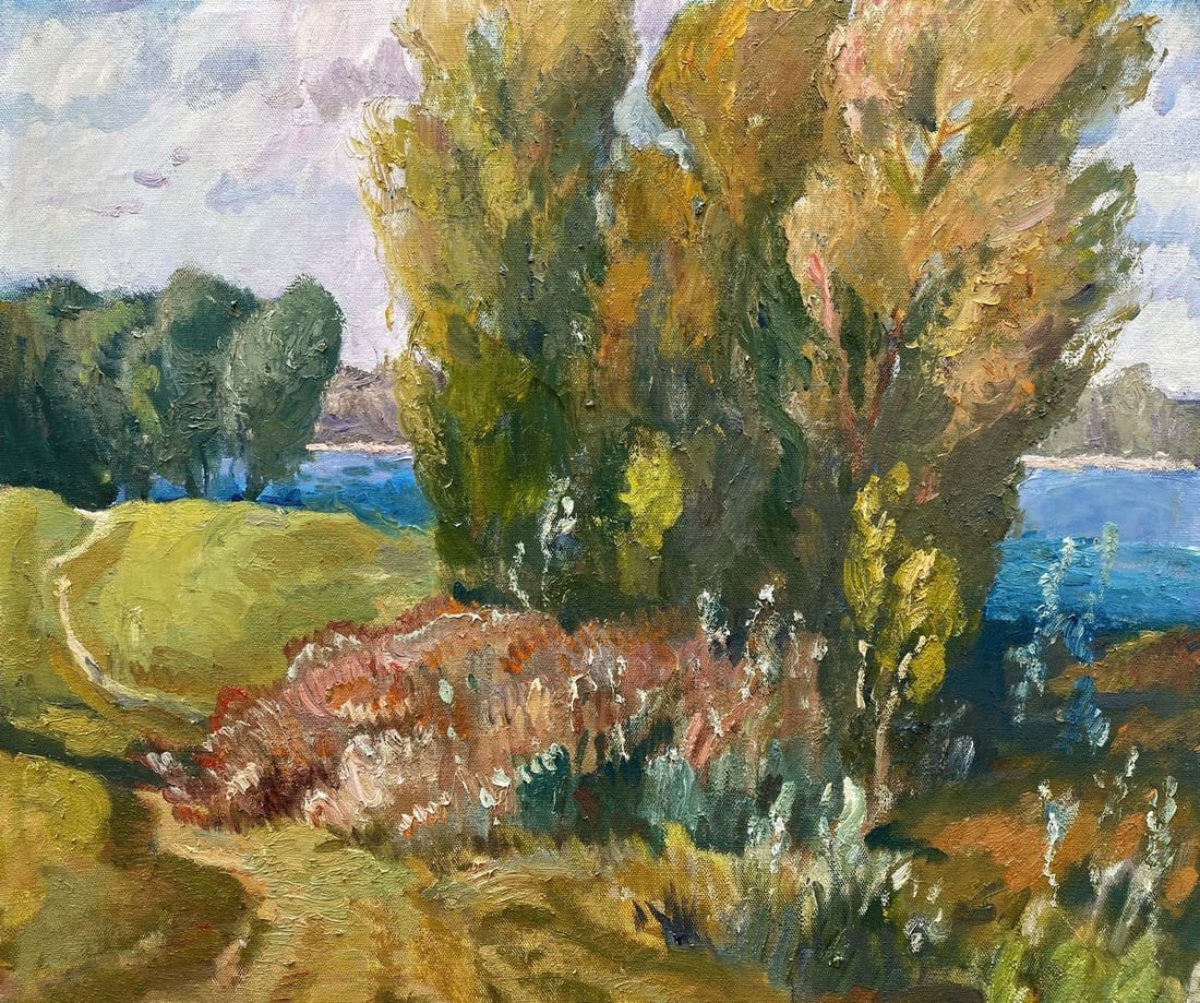 Oil painting Road to the forest Mynka (Minka) Alexander Fedorovich - 7