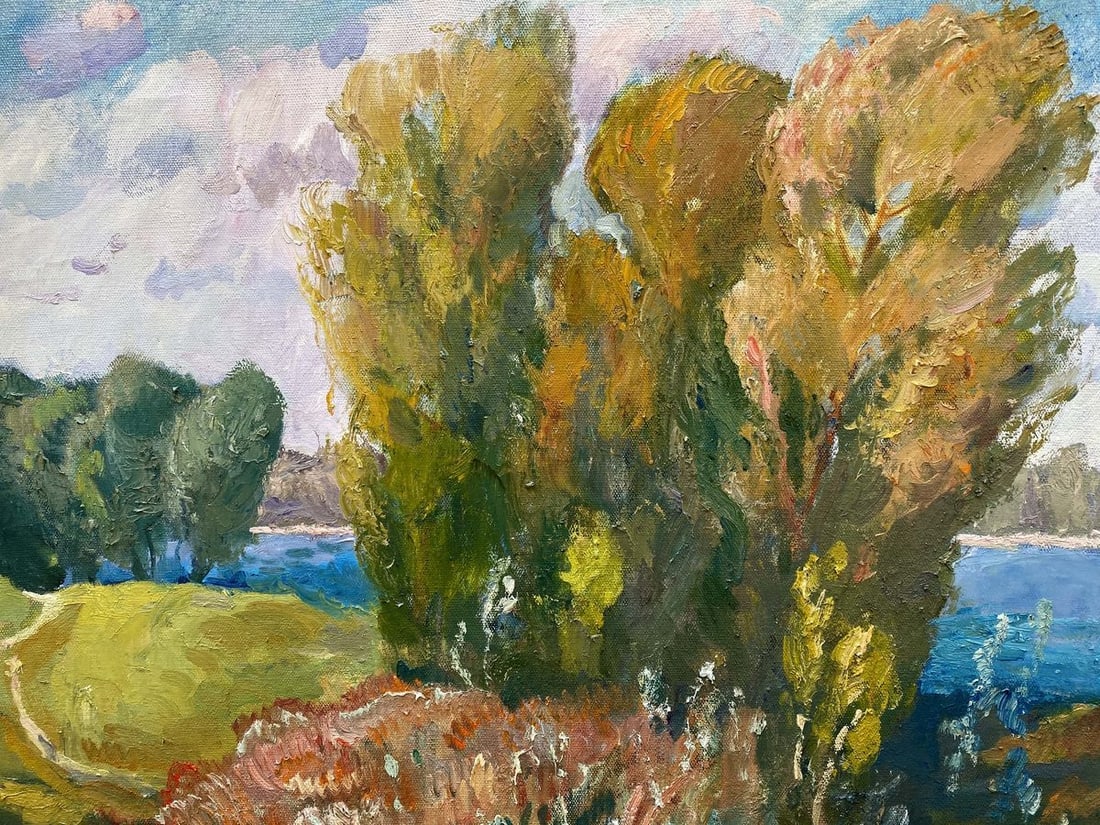 Oil painting Road to the forest Mynka (Minka) Alexander Fedorovich - 8