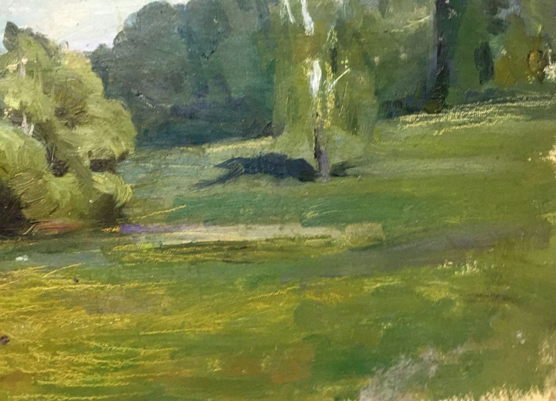 Oil painting Summer landscape Khrustalenko Nikolay Alexandrovich - 9
