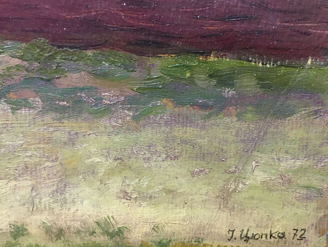 Pencil painting Pioneer leader Ivan Kirillovich Tsyupka - 2