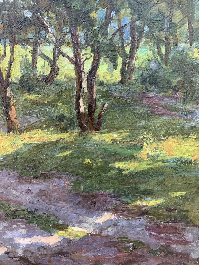Oil painting Between the trees V. Shcherban - 10