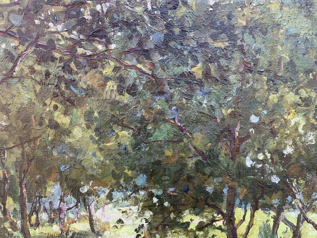 Oil painting Between the trees V. Shcherban - 7