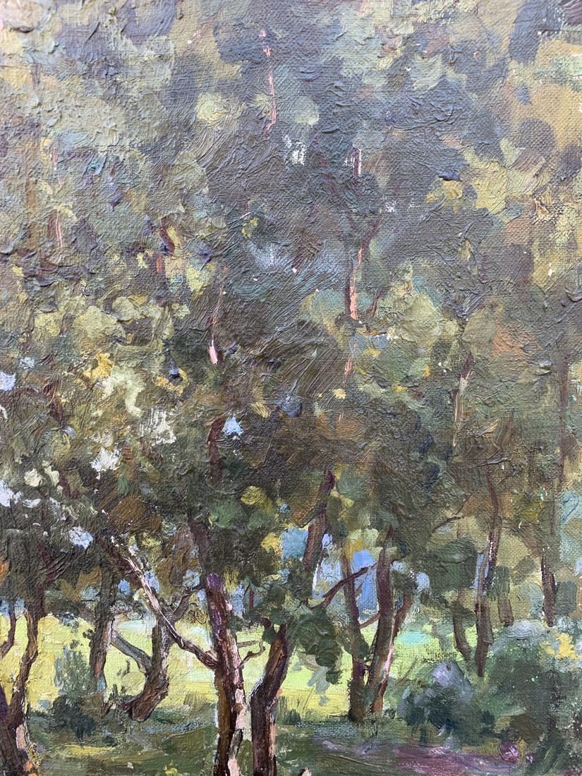 Oil painting Between the trees V. Shcherban - 9