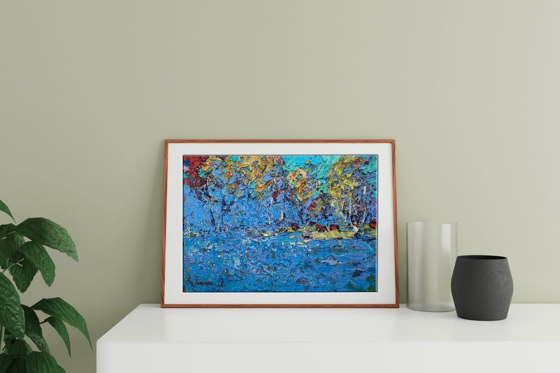 Oil painting On the edge of the forest Kalenyuk Alex - 2