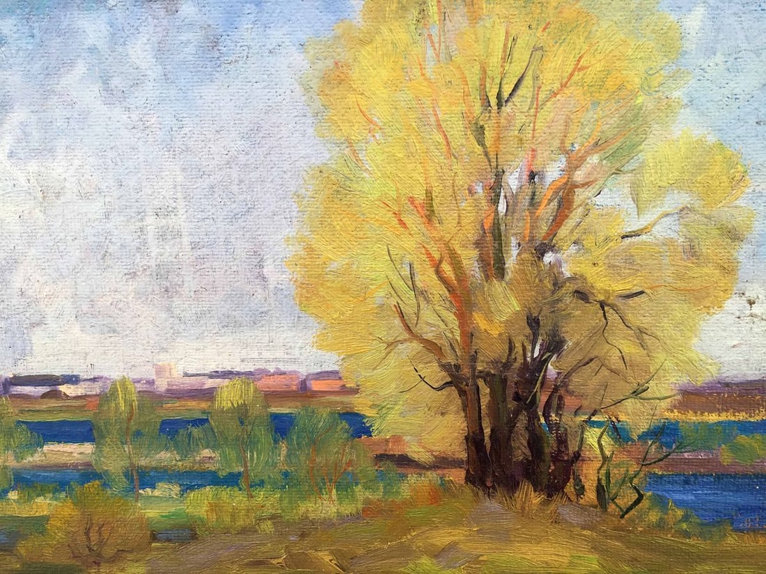 Autumn oil painting - 2