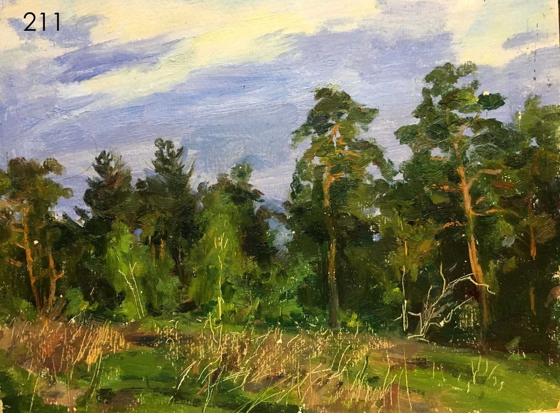 Morning oil painting Viktor Mikhailichenko (1 of 8)